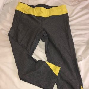 Gray workout pants